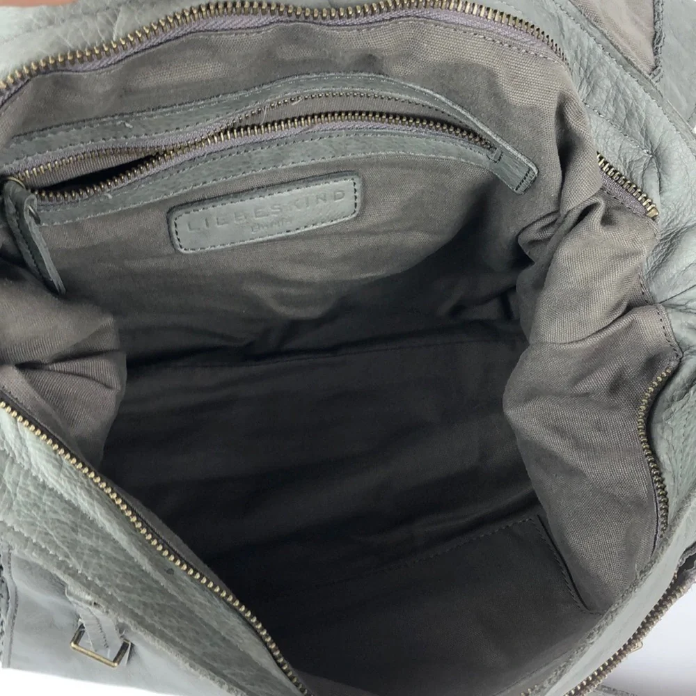 Liebeskind Berlin Leather Crossbody Satchel Bag - Picture 11 of 14